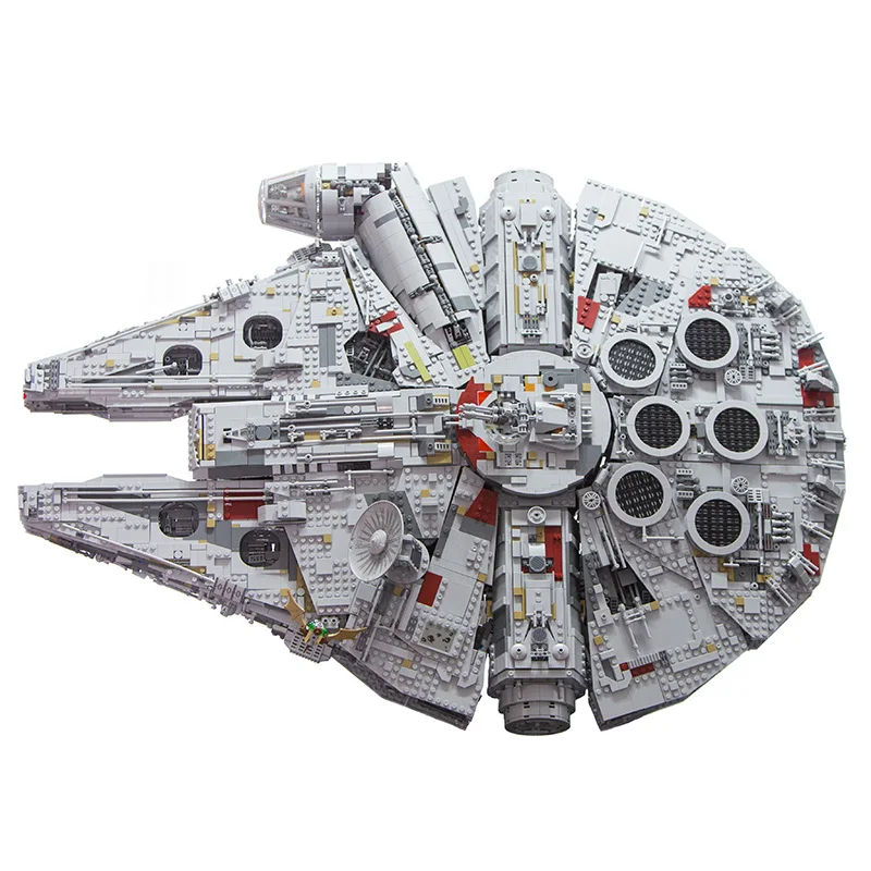 

Lepin 05132 Star Destroyer Millennium Falcon LegoINGs 75192 Bricks Model Building Blocks Educational Toys