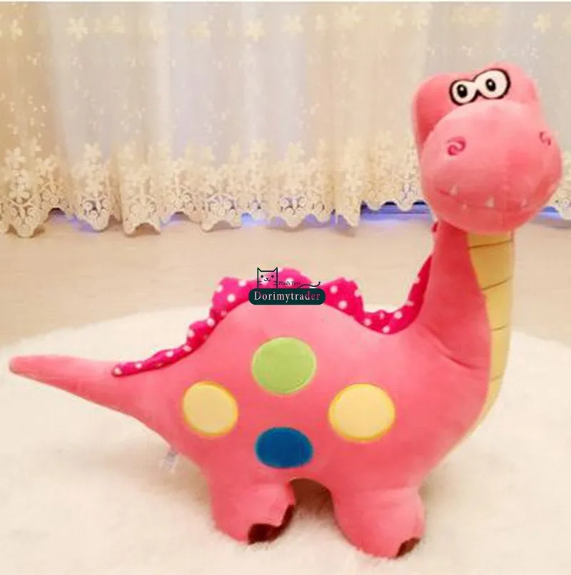 Dorimytrader 90cm Large Animal  Tyrannosaurus Rex Plush Toy Soft Cartoon Big  35''  Dinosaur Stuffed Doll Pillow Kids Gift DY61287 (16)
