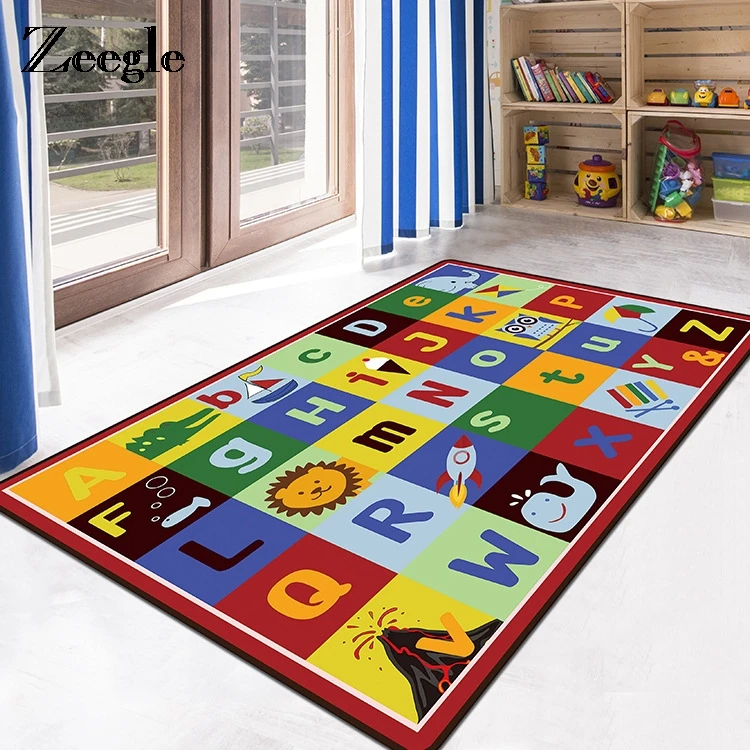 Zeegle Kids Rug Bedroom Carpet Baby Play Mat Crawling Pad Folding 0 6cm Thickness Soft Floor Aliexpress Zeegle Kids Rug Bedroom Carpet Baby