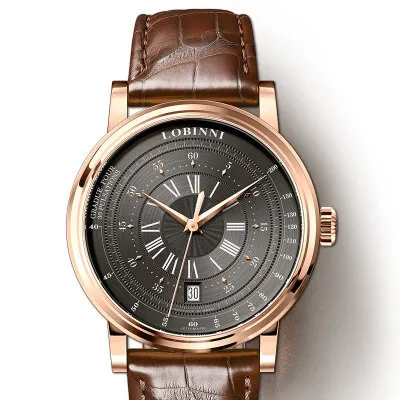 LOBINNI новые мужские часы Топ люксовый бренд Япония Импорт NH35A SII O авто механические MOVT Мужские часы сапфир reloj hombre L1018-3 - Цвет: Item 4