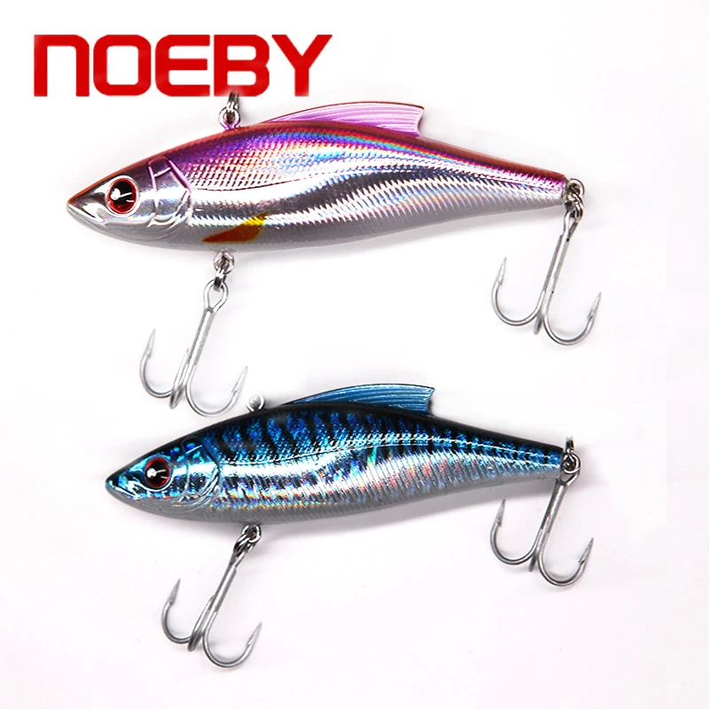 Noeby 2 шт./лот приманка для рыбы Vib Crankbait жесткие искусственные приманки 90 мм 33 г/шт.