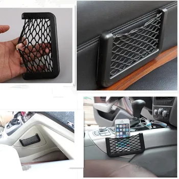 

Universal car seat side back storage net bag FOR citroen c4 grand picasso bmw f800gs passat mazda cx-5 audi a6 seat leon dacia