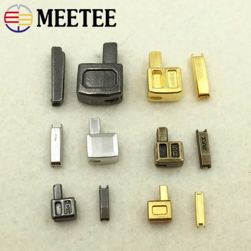 Meetee 10 шт. 3 #5 # нейлоновая резиновая молния один открытый ползунок Молния Разъем