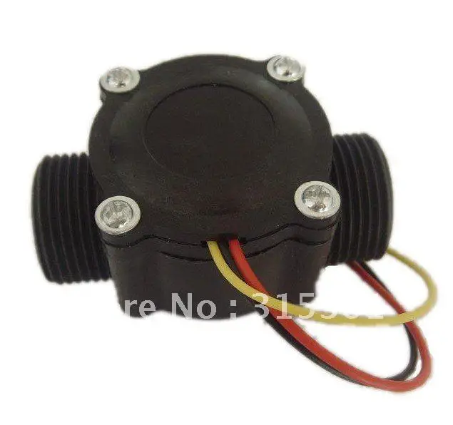 Free Shipping 10PCS 1/2" Flow Water Counter Sensor For Industry Agriculture Irrigation 3.5V 24V