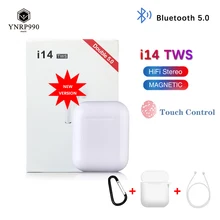 I14 tws Headset 1:1 In-Ear Draadloze fone Bluetooth 5.0 Oortelefoon Oordopjes Touch Control Sport voor iphone xiaomi audifonos elari(China)