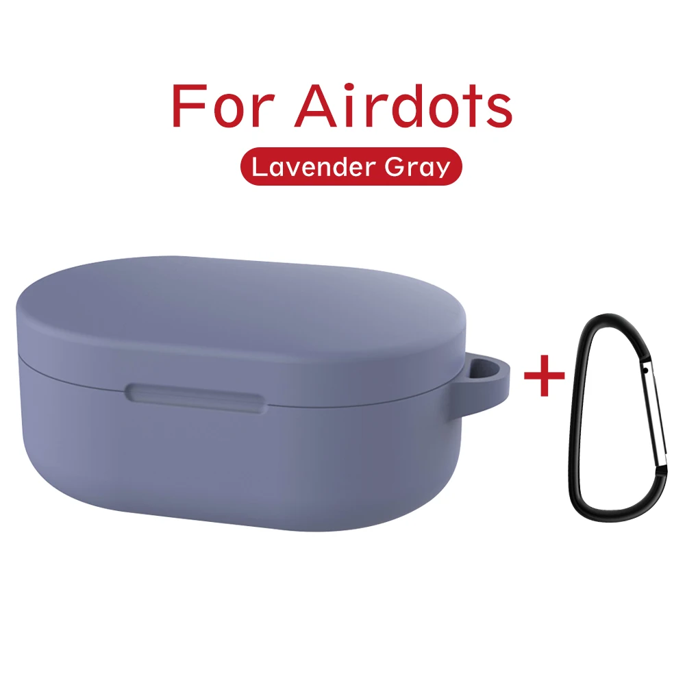 Чехол для Red mi AirDots Air dots Силиконовый чехол с пряжкой Мягкий ТПУ беспроводной Bluetooth чехол s Shell