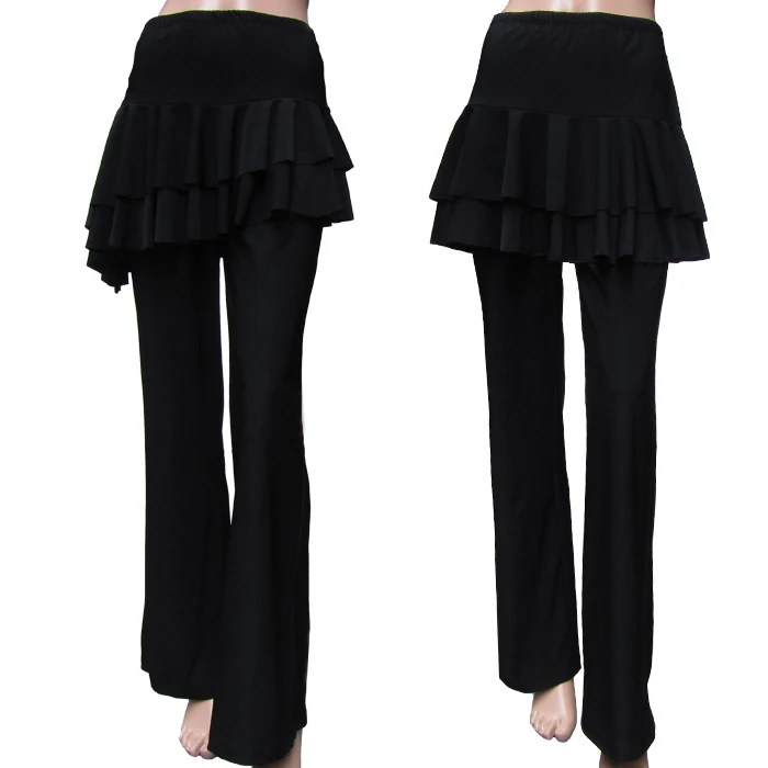 Prix pour M-3XL plus la taille Femmes Yoga pantalon de danse Latine divisé jupe Nouvelle culotte de danse Latine carré de danse vêtements de danse du ventre XC-5221 Prix pour M-3XL plus la taille Femmes Yoga pantalon de danse Latine divisé jupe Nouvelle culotte de danse Latine carré de danse vêtements de danse du ventre XC-5221