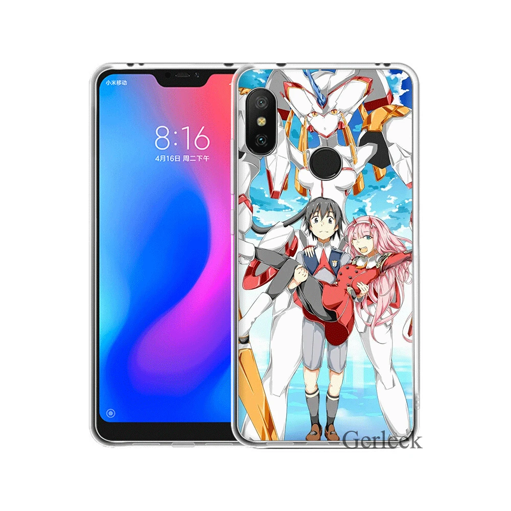 Чехол для телефона Darling In The FranXX Xiaomi Mi 5 5S 6 8 SE A1 A2 5X 6X Lite Mix 2S F1 Shell|Чехлы-накладки| |