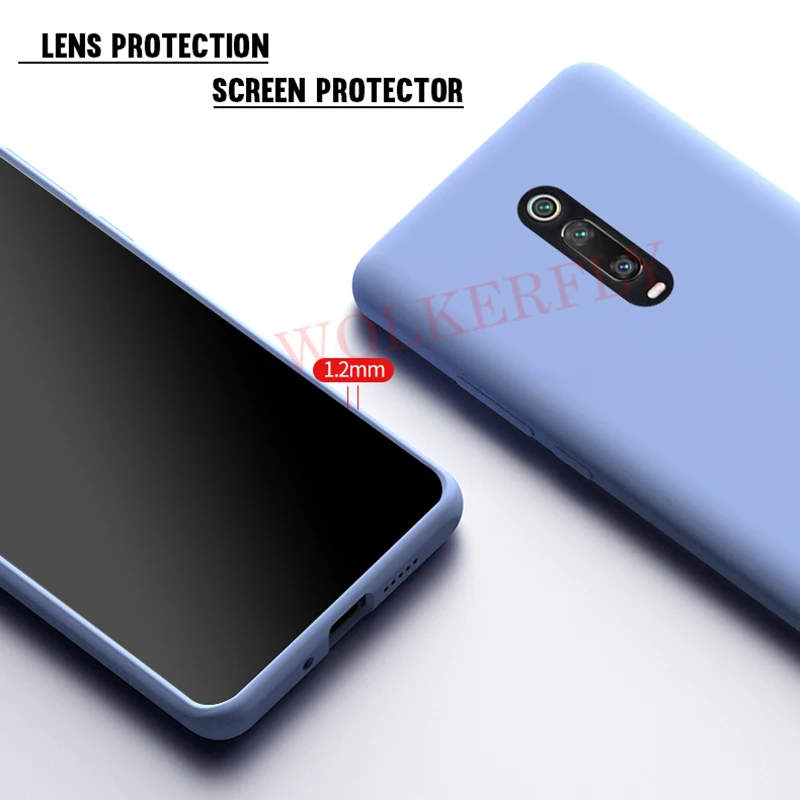 Жидкий силиконовый чехол для Xiao mi Red mi 7 7A 6 6A Note 7 7S K20 Pro Летний чехол для Xiaomi mi 9T Pro mi 9 SE mi 8 A2 Lite 6X чехол