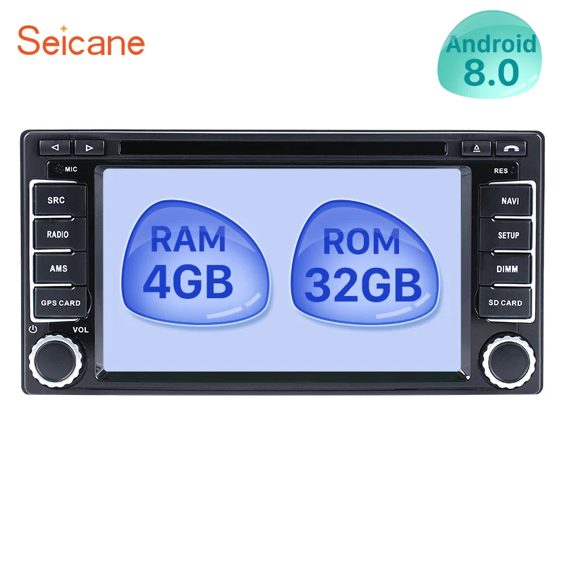 

Seicane 8-core Android 8.0 6.2"2Din GPS Multimedia Player Car Radio For Subaru Forester Impreza XV 2008 2009 2010 2011 2012 2013