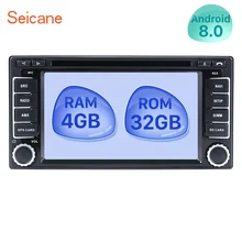 Seicane 8-core Android 8.0 6.2″2Din GPS Multimedia Player Car Radio For Subaru Forester Impreza XV 2008 2009 2010 2011 2012 2013