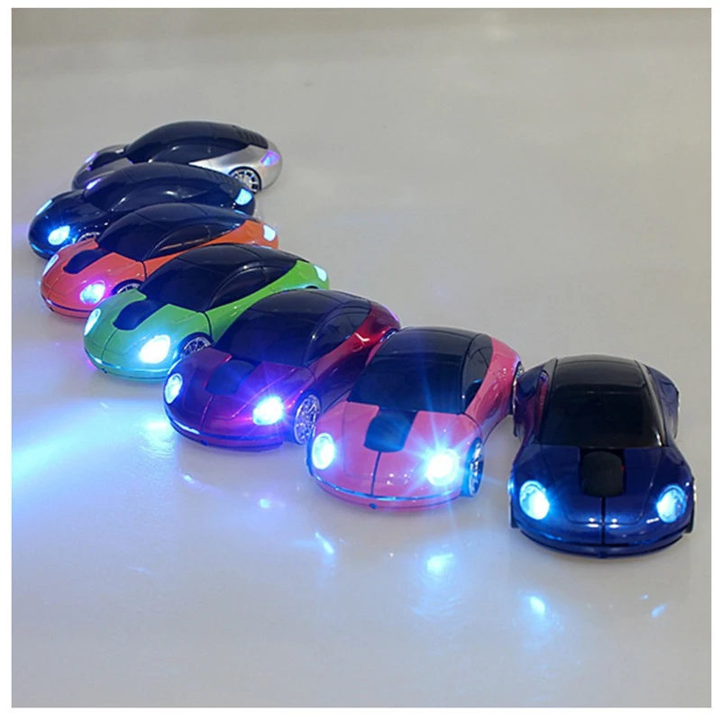 

Landas Creative Ferrari Car Wireless Mouse For Laptop PC Optical Mouse Wireless 2.4G For Notebook Desktops Home Office Gadget