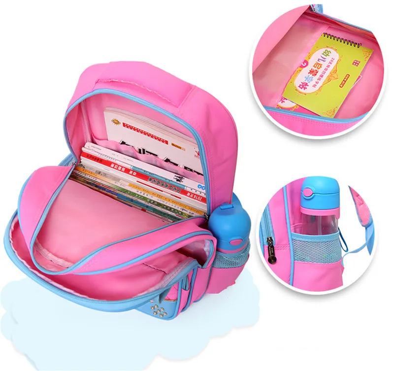 Стильная школьная сумка принцессы для девочек с 2/3 колесами, рюкзак на колесиках, подарок для девочек, съемная сумка на колесах, mochila