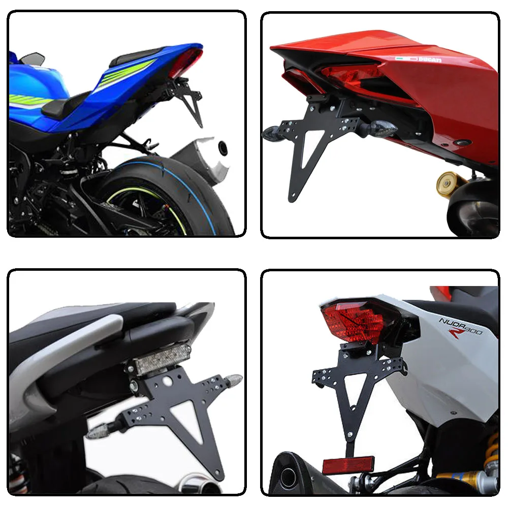 

Мотоцикл ХВОСТ TIDY Fender eliminator Номерные знаки для мотоциклов держатель светодиодные для Kawasaki Z125 z250 z300 Z650 Z750 Z800 z900 Z1000