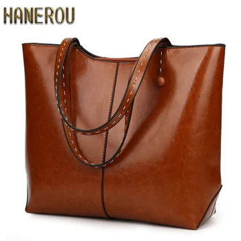 

Autumn New PU Leather Women Bag Female Shoulder Bags 2019 New Vintage Designer Handbags High Quality Famous Brands Tote Bag