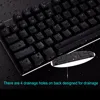 RGB LED Backlit Mechanical Gaming Keyboard Outemu Brown Switches, 104 Keys Anti-ghosting QWERTY US Layout Eagle Z-88 ► Photo 3/6