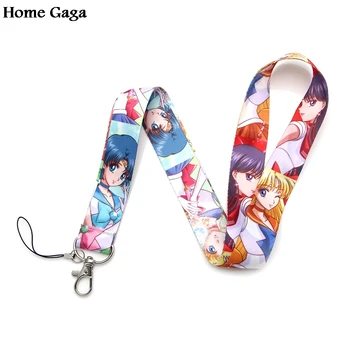 

Homegaga cartoon neck lanyards for keys glasses card holder bead keychain phones cameras webbing D0840
