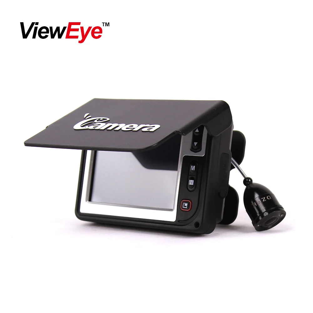 ViewEye Original HD 1000TVL 3.5" Professional Underwater Fishing Camera Fish Finder Video Recorder 2pcs IR LED With/ Without DVR