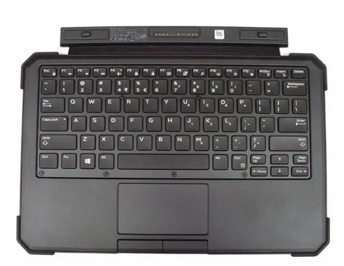

original 11.6inch keyboard For DELL Latitude 7212 7202 keyboard flat two in one keyboard