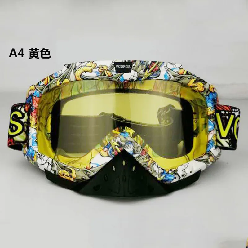 vcoros Марка Gafas Moto rcycle очки шлем очки Moto шлемы очки маска очки для мотокросса Лыжный ветрозащитный eyewears - Цвет: 11