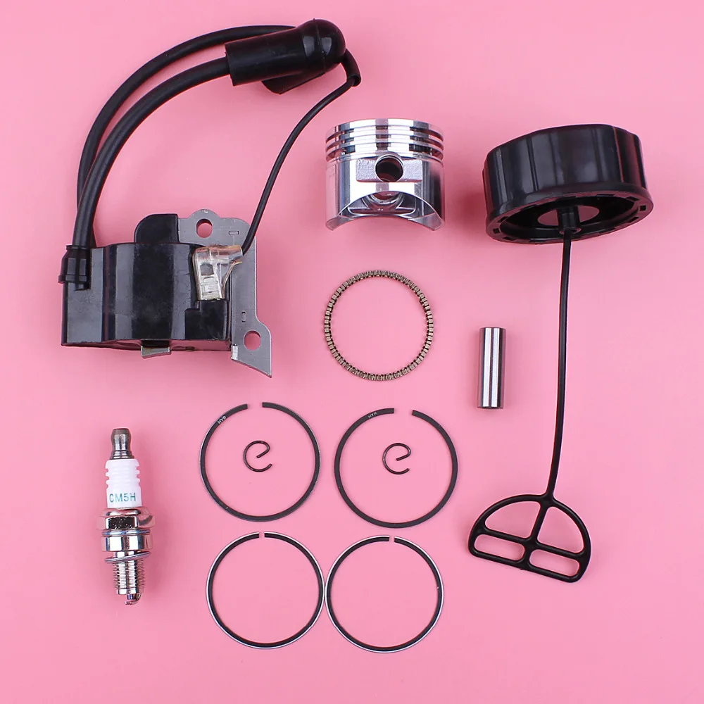 Ignition Coil 35mm Piston Spark Plug Fuel Tank Cap Kit For Honda GX25 GX 25 4 Stroke Trimmer Brush Cutter Lawn Mower Engine Part Ignition Coil 35mm Piston Spark Plug Fuel Tank Cap Kit For Honda GX25 GX 25 4 Stroke Trimmer Brush Cutter Lawn Mower Engine Part