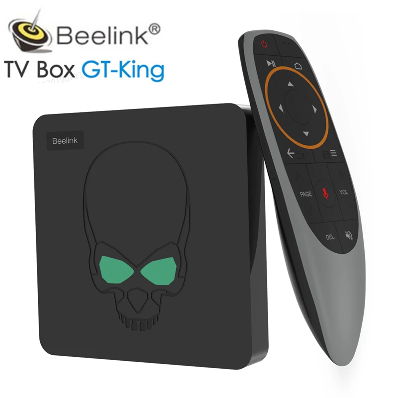 Beelink GT-King Android 9,0 ТВ-бокс Amlogic S922X 4 Гб 64 Гб голосовой пульт дистанционного управления 1000 Мбит/с 4 K HD 2,4G 5,8G WiFi USB3.0 телеприставка
