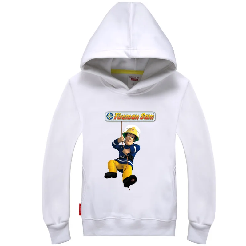grey Fireman Sam Boys Sweat jacket with hood