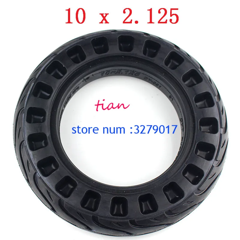 

Free Shipping 10x2.125 honeycomb Solid Tyre for Smart Electric Balancing Scooter Folding E-Bike
