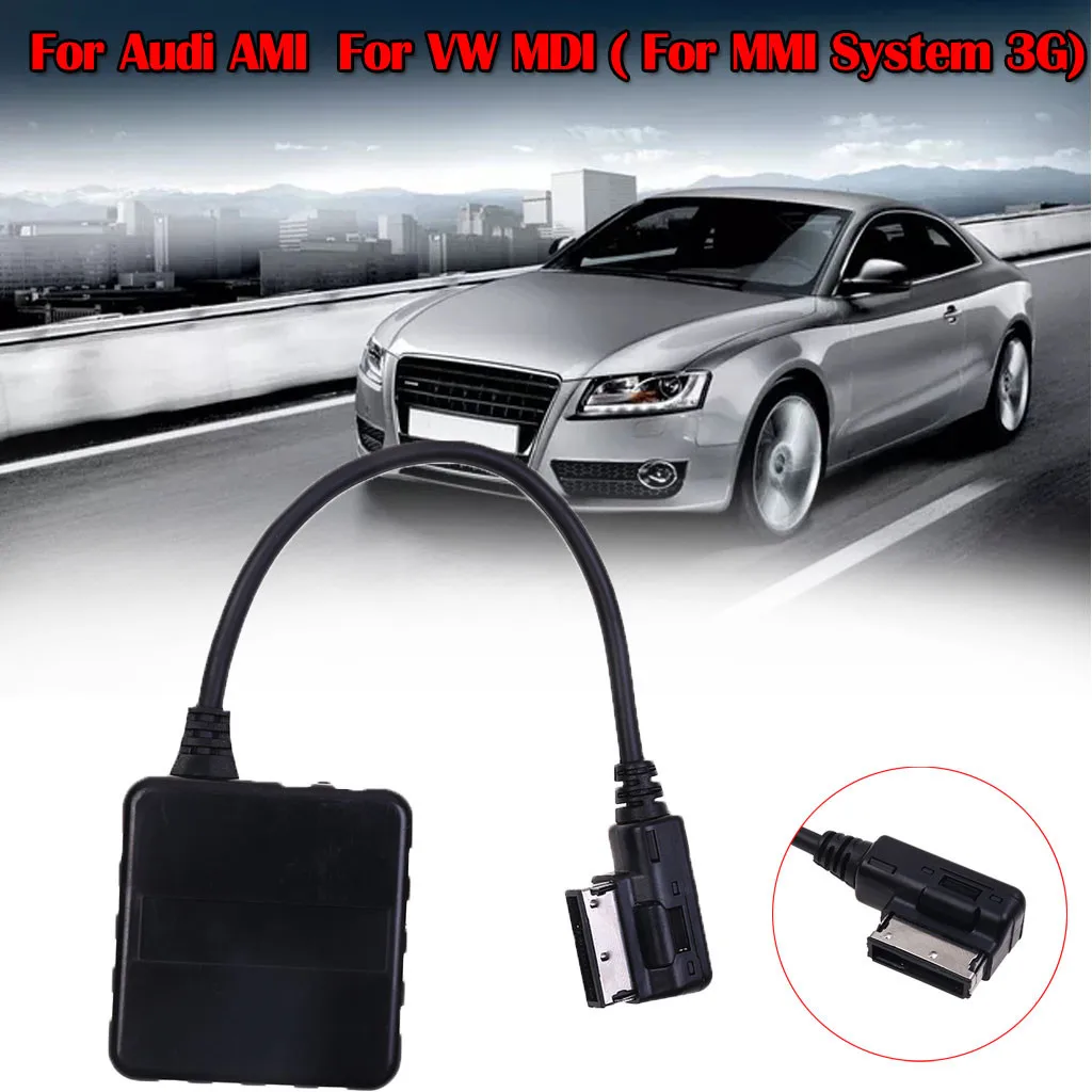 Kongyide 2019 a nova moda para adaptador sem fio bt cabo de áudio para a6l a4l a5 a8l ami mmi interface 3g julho 17 p30