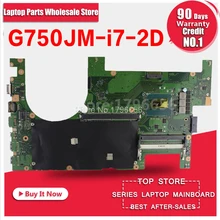 New!2D G750JM Motherboard G750JS REV 2.0 with i7 cpu For ASUS G750J G750Js G750JM laptop G750JM mainboard 100% OK free Usb board цена New!2D G750JM Motherboard G750JS REV 2.0 with i7 cpu For ASUS G750J G750Js G750JM laptop G750JM mainboard 100% OK free Usb board цены онлайн