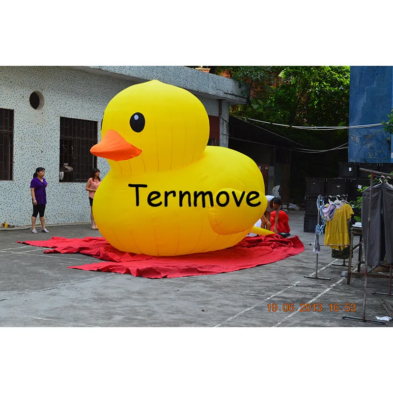 Giant Inflatable Yellow Air Duck9