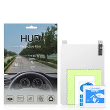 Voor 3-6Inch Auto Hud Reflecterende Film Head Up Display Beschermende Reflecterende Screen Verbruik Overspeed Display Auto Styling