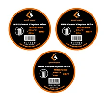 Original 10ft Geekvape N80 Fused Clapton Wire GeekVape Wire for Electronic Cigarette RDA RTA RDTA Atomizer DIY Coils
