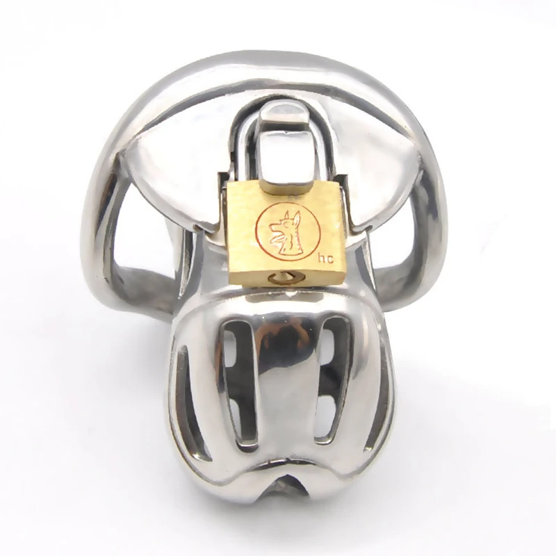 New Design 316 Stainless Steel Cock Cage,Male Chastity Device,Penis Rings,Penis Lock,Bondage BDSM Slave Adult Sex Toy For Man