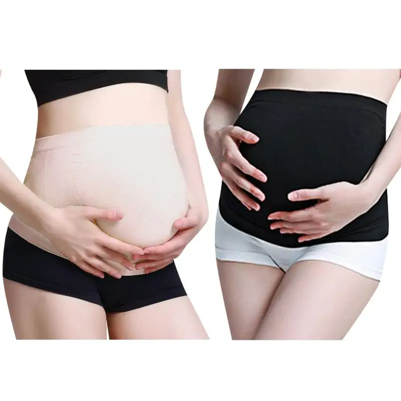 Maternity Pregnancy Belt Pregnant Postpartum Corset Belly Belt Waist Support Breathable Waist Toning Belly Band Maternity Belts