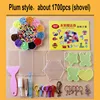 NEW 24 Colors DIY Water Spray Magic beads Hand Making beads 3D Puzzle Educational Toys For Children Kit Ball Game 5