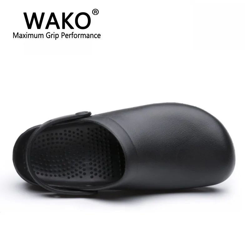 WAKO/9011 г. Мужская обувь для шеф повара супер Нескользящая кухонная Рабочая