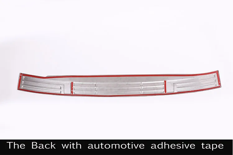 Сталь Задний бампер протектор задний кожух Накладка порога прикрытие потертостей для Toyota Land Cruiser Prado FJ150 150 2010- год