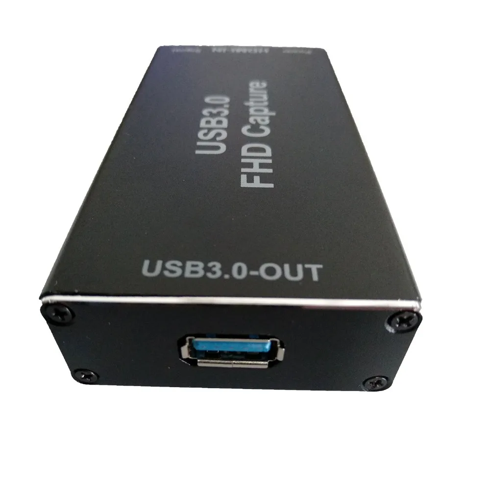 USB3.0 карта видеозахвата VC30 1080P 60FPS HDMI к видео Захват игра потоковая прямая