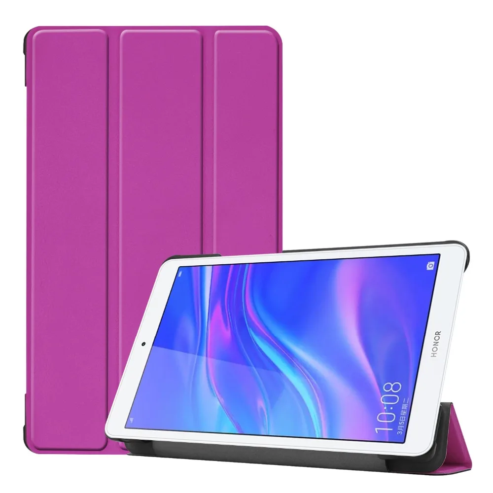 Складной тонкий чехол для huawei Mediapad M5 lite 8,0 JDN2-W09 JDN2-AL00 чехол для планшета huawei Mediapad m5 lite 8 дюймов Чехол+ ручка