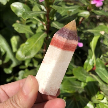 

BEAUTIFUL UNIQUE PORK STONE DALI JASPER POINT HEALING CRYSTAL TOWER NATURAL STONES FOR HEALING MEDITATION SPECIMEN