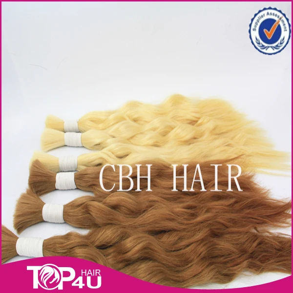

7A high quality 100g/piece  no silicone natural wave hair bulk
