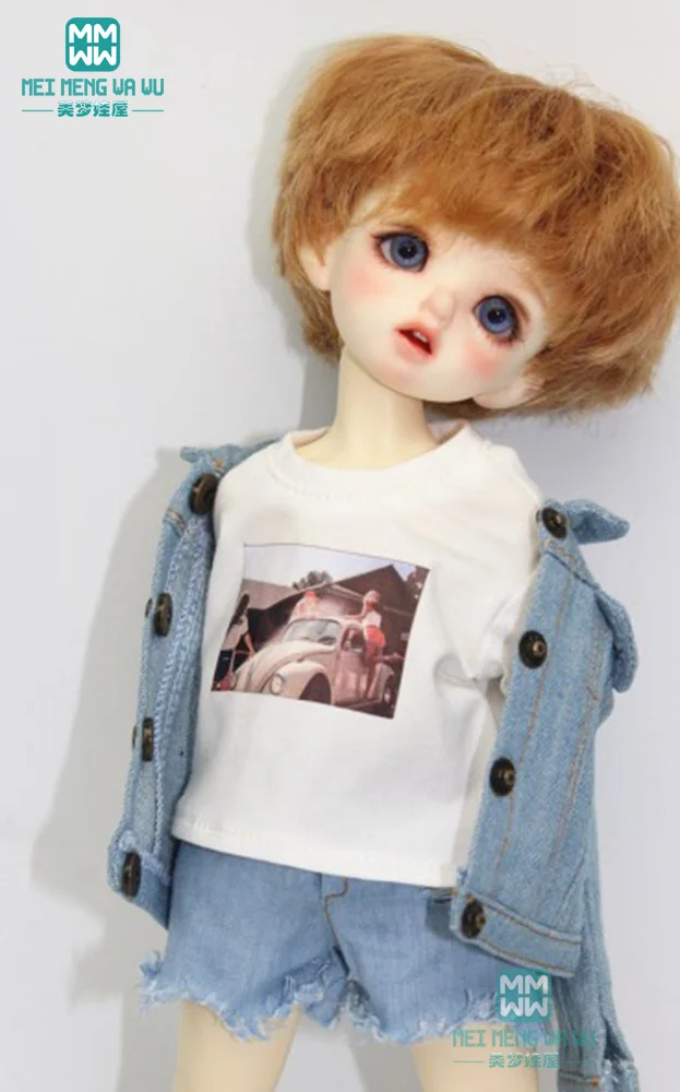 Одежда для куклы bjd подходит 27-30 см 1/6 bjd кукла модная повседневная одежда футболка повседневные брюки