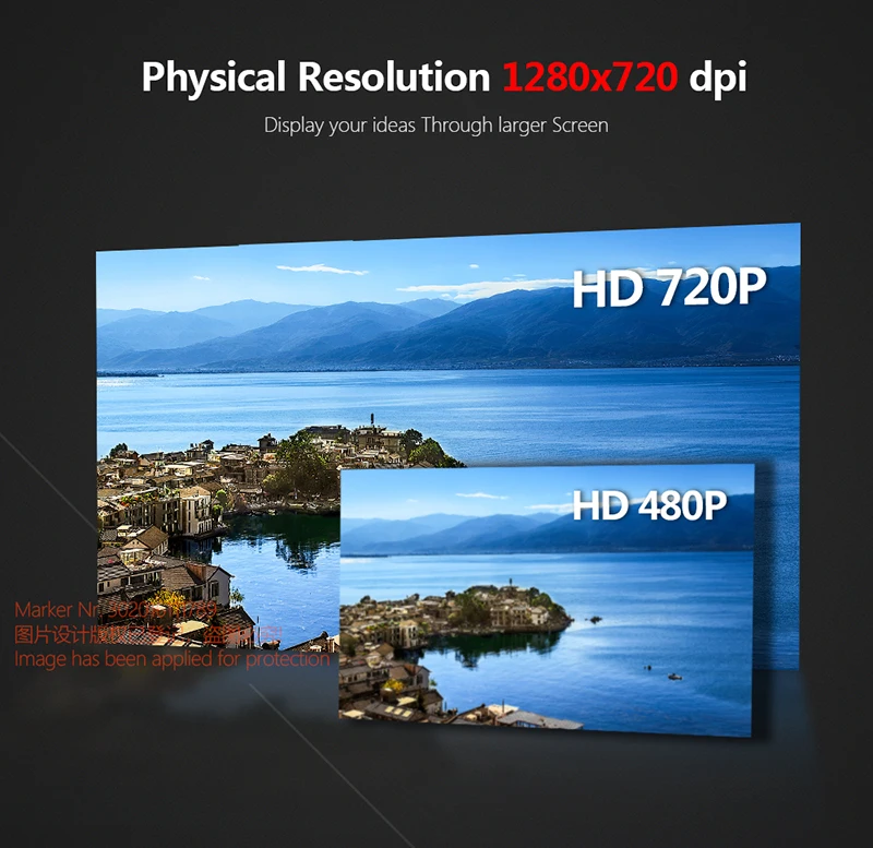 AUN HD светодиодный проектор F10UP, 1280x720 P, яркость 2800, цифровой проектор для домашнего кинотеатра, 3D проектор, поддержка 1080 P, HD-IN