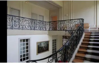 

Hench 100% handmade forged custom designs wrought iron front porch railings