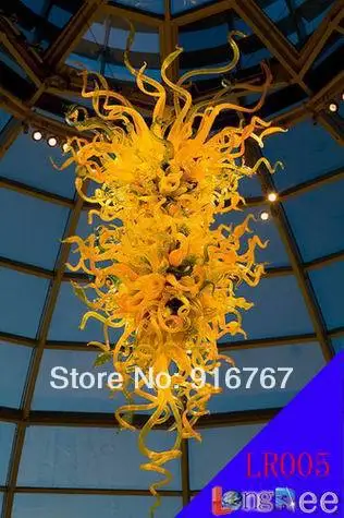 

LR005-Free Shipping Blown Murano Drop Ceiling Light