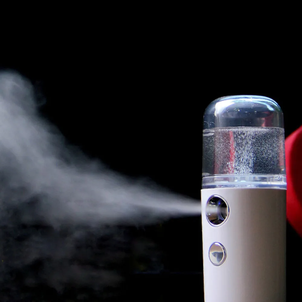 

Portable 30ml 20ml Nano Mist Spray Handy Atomization Mister Facial Moisturizing Beauty Instrument USB Charging