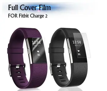 

500pcs Premium Screen Protector Film For Fitbit Charge 2 Full Smartwatch Protective Films for Fitbit blaze, Not Tempered Glass