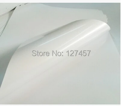 50 Sheets White A4 Waterproof Sticker Polymer Paper Synthetic Paper Blank  Sticker Only For Laser Printer - AliExpress