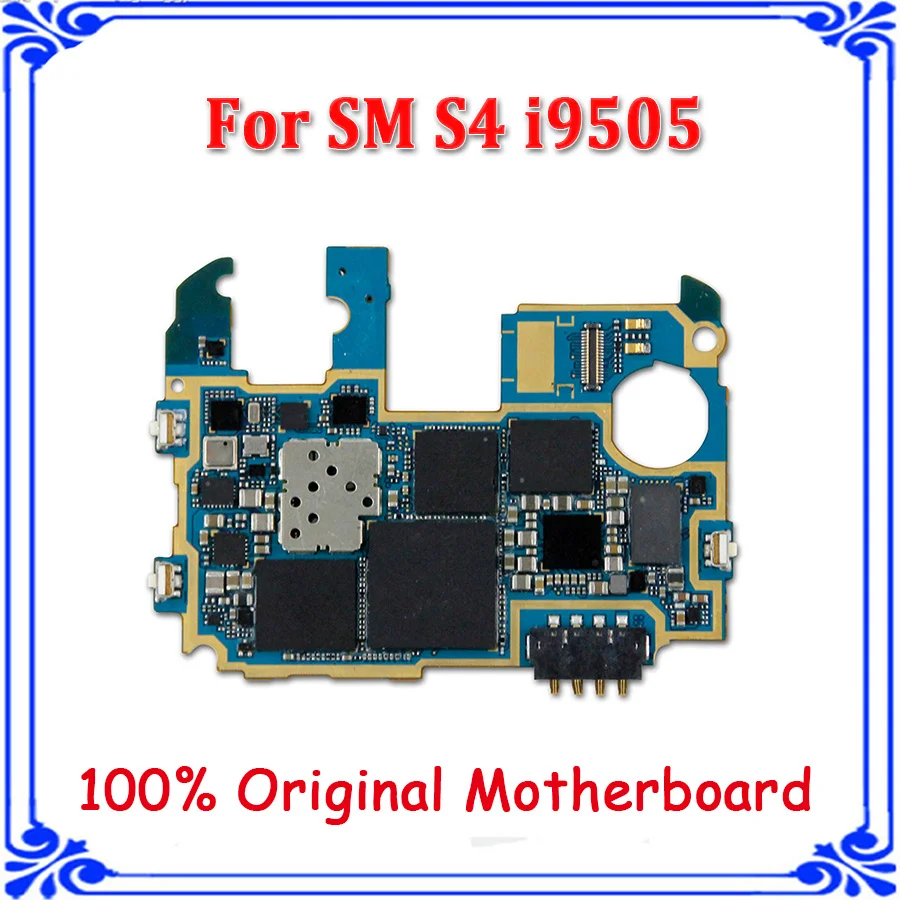 Оптовая цена оригинальная материнская плата для samsung Galaxy S4 GT I9505 европейская